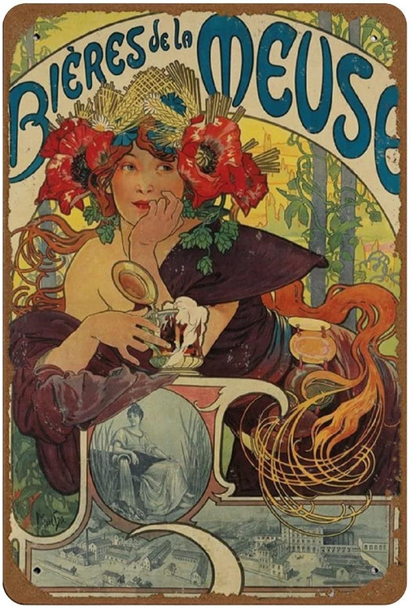 Wine Beer Spirits - ไบเอียร์ เดอ ลา มูส ฝรั่งเศส 1897