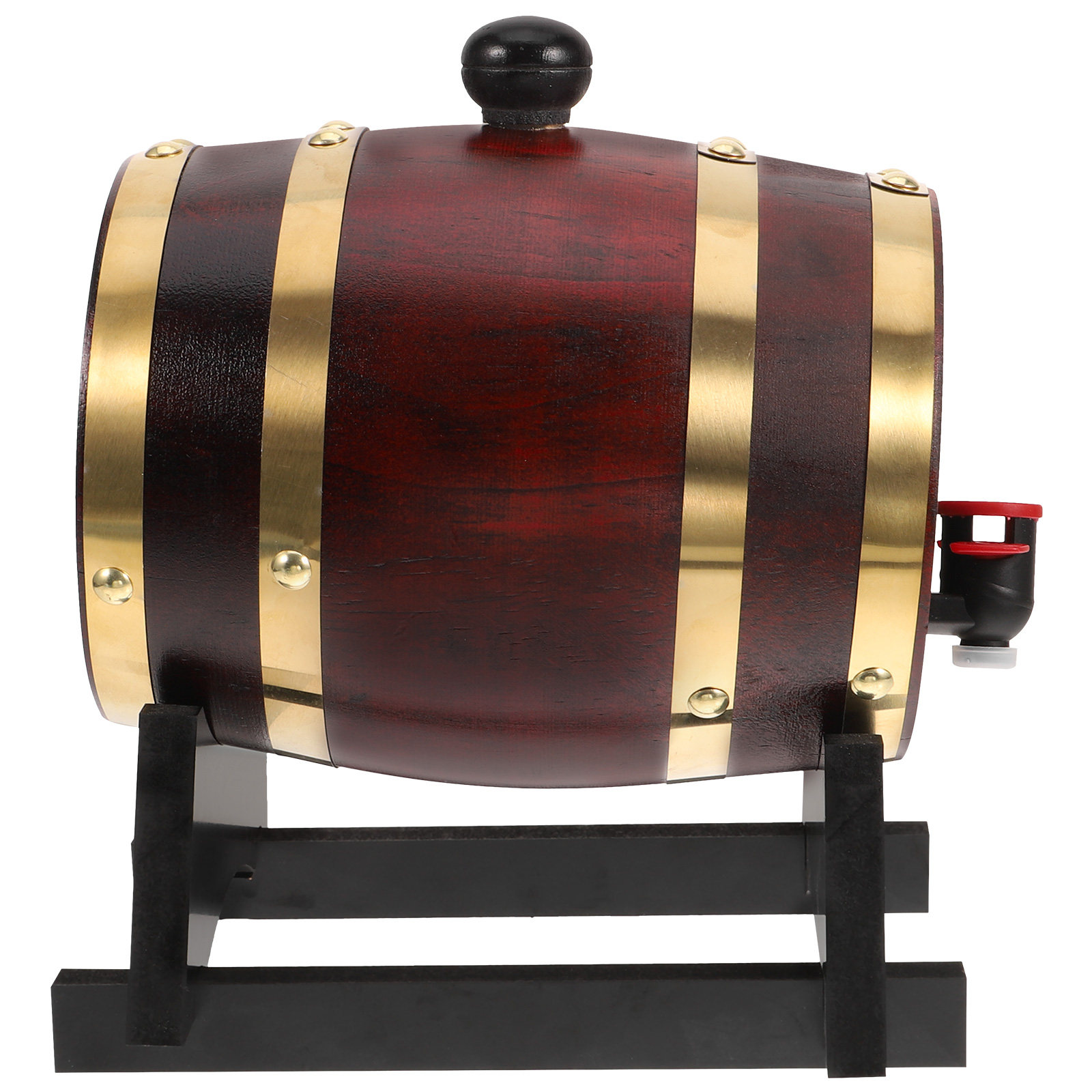 Wine Beer Whiskey - 1 ชุดถังไม้สำหรับไวน์ 1 ลิตร ที่ใส่ไวน์แดง ที่จ่ายเบียร์