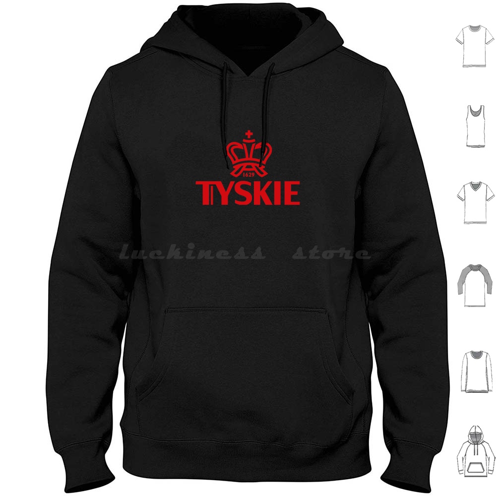 Beer Wine Gin - Tyskie Hoodies แขนยาวเหล้าเบียร์เครื่องดื่มค็อกเทลบาร์เครื่องดื่มไวน์วิสกี้วอดก้า Bartender Party Bourbon