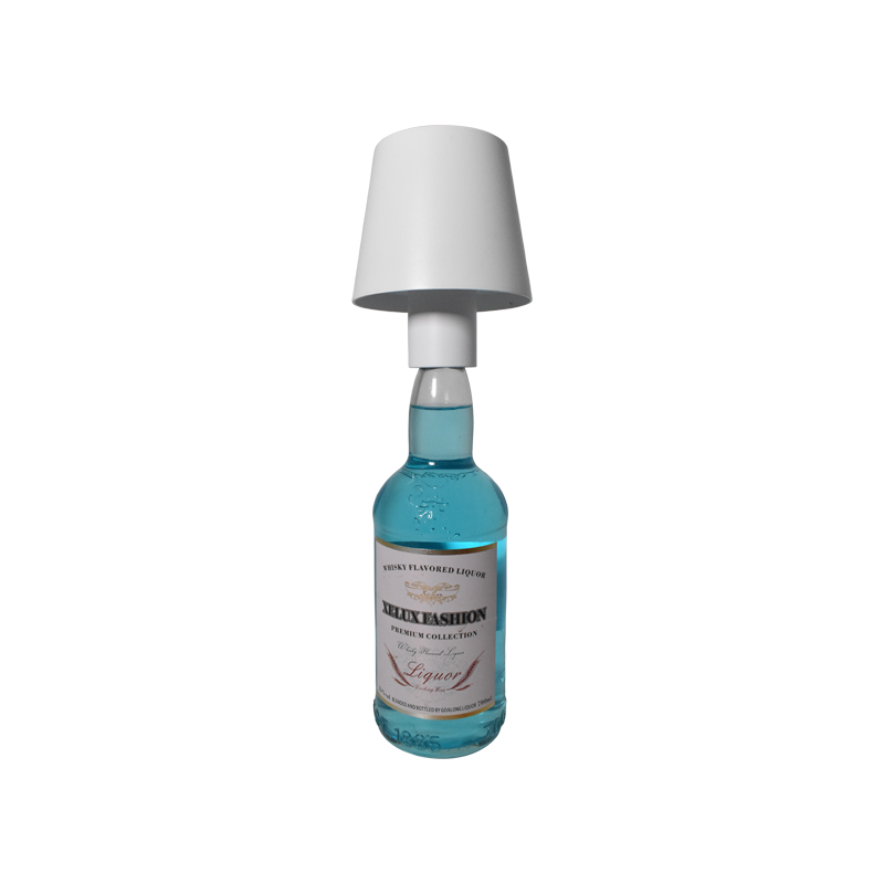 Wine & Beer Emporium - โคมไฟขวดไวน์คริสต์มาสแบบชาร์จไฟได้ ปรับความสว่างได้ สำหรับตกแต่งบ้าน