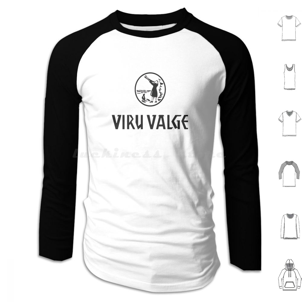 Beer Wine Gin - วิว วีรูเสื้อฮู้ดผ้าฝ้ายแขนยาว เดร็นค์ บีร์ วิสกี้ วอดก้า