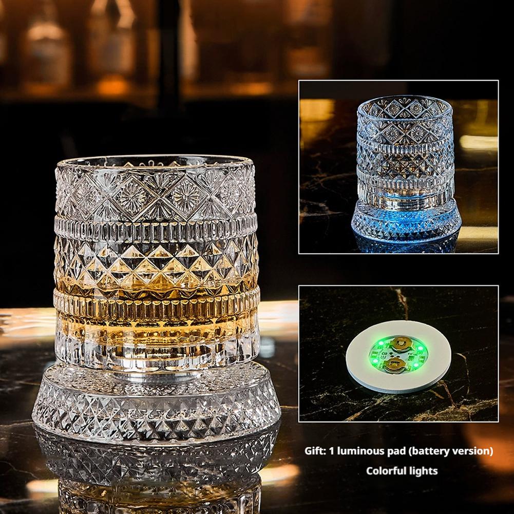 แก้ววิสกี้หมุนได้ แก้วคริสตัลส - Wine Beer Whiskey บทวิจารณ์และราคา