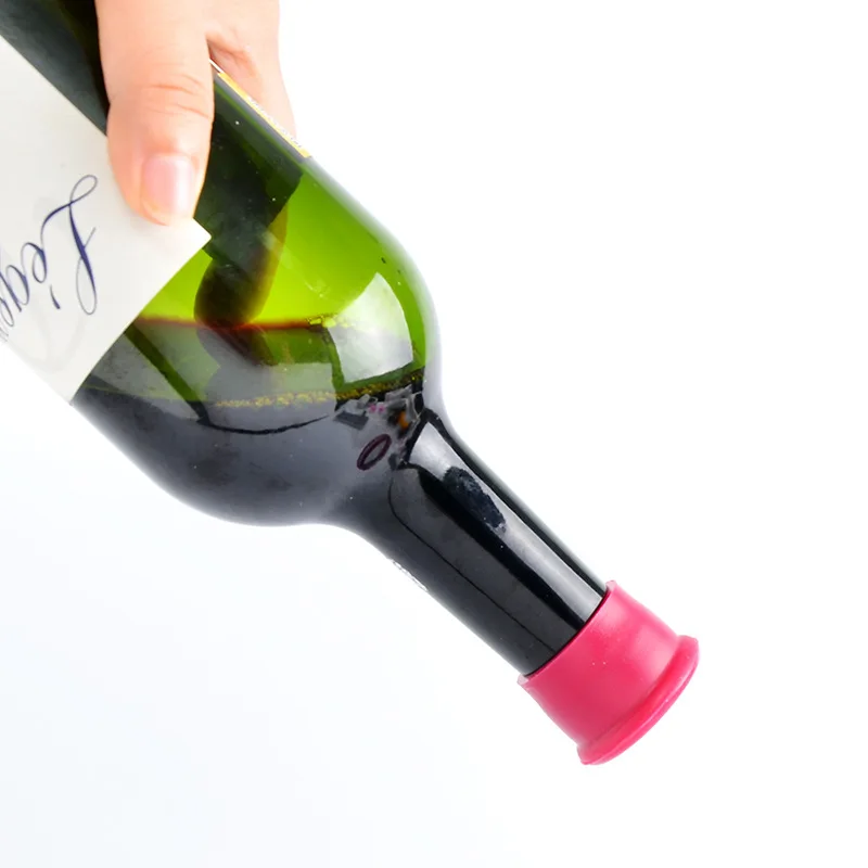1/5pcs จุกปิดไวน์ซิลิโคน Corks - Wine Beer Spirits บทวิจารณ์และราคา