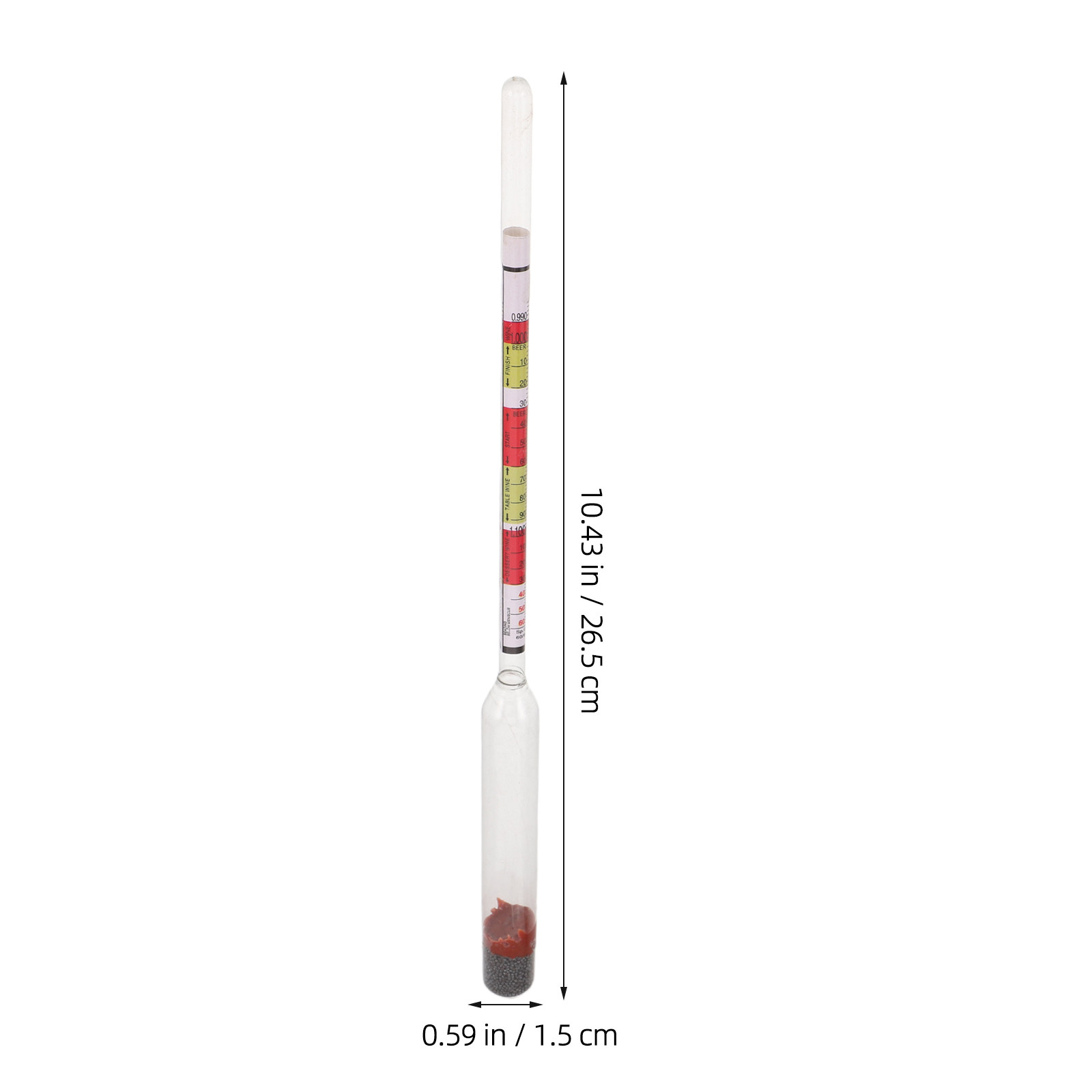 ไฮโดรมิเตอร์แบบสามสเกลอเนกประส - Wine Beer And Mead บทวิจารณ์และราคา