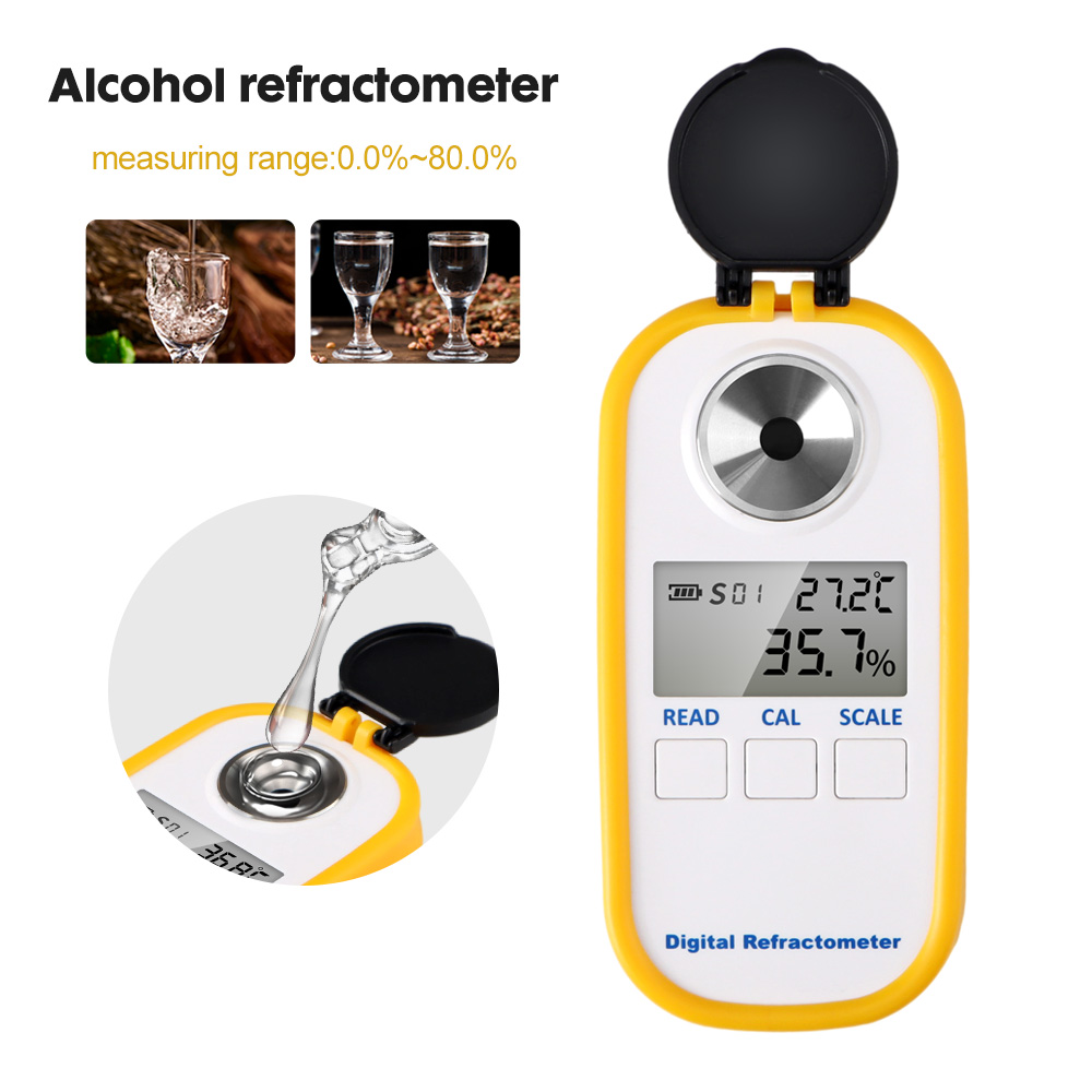 เครื่องวัดแอลกอฮอล์แบบดิจิตอล  - Wine Beer And Spirits บทวิจารณ์และราคา