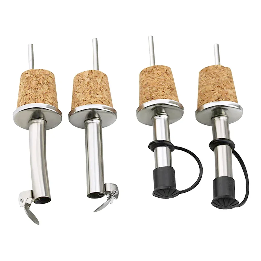 1PC สีแดงไวน์ Cork Pourer สแตน - Wine Beer And Spirits บทวิจารณ์และราคา