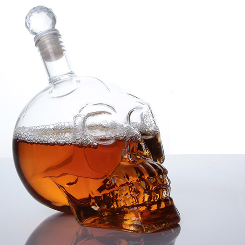Creative Skull Head Decanter ข - Wine Beer And Spirits บทวิจารณ์และราคา