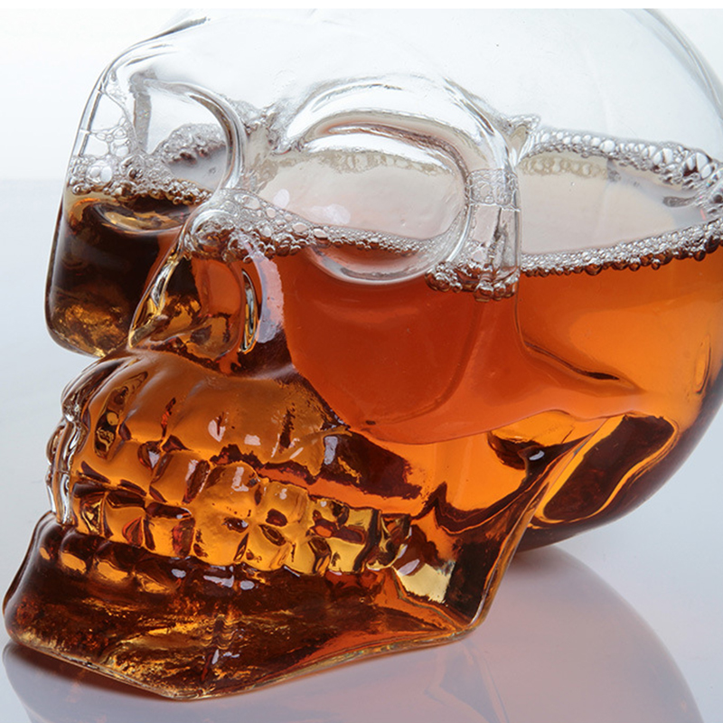 Creative Skull Head Decanter ข - Wine Beer And Spirits บทวิจารณ์และราคา