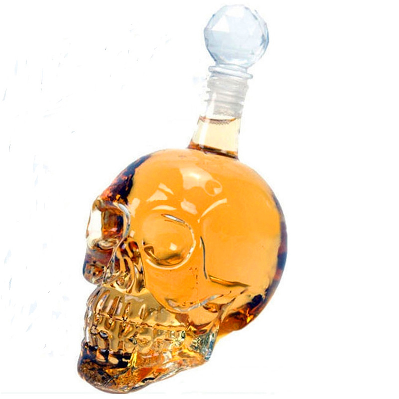 Creative Skull Head Decanter ข - Wine Beer And Spirits บทวิจารณ์และราคา