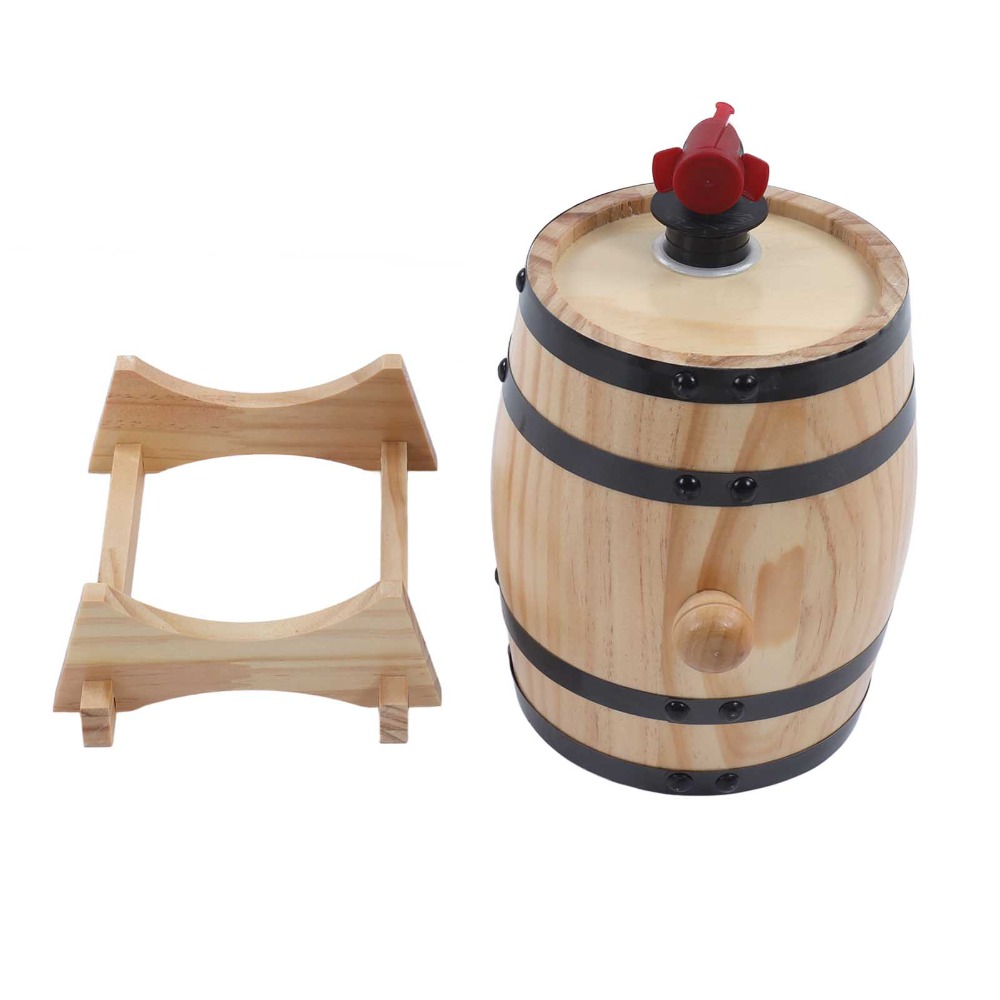 ถังไม้สนวินเทจ 7 ชิ้น พร้อมขาต - Wine Beer Whiskey บทวิจารณ์และราคา