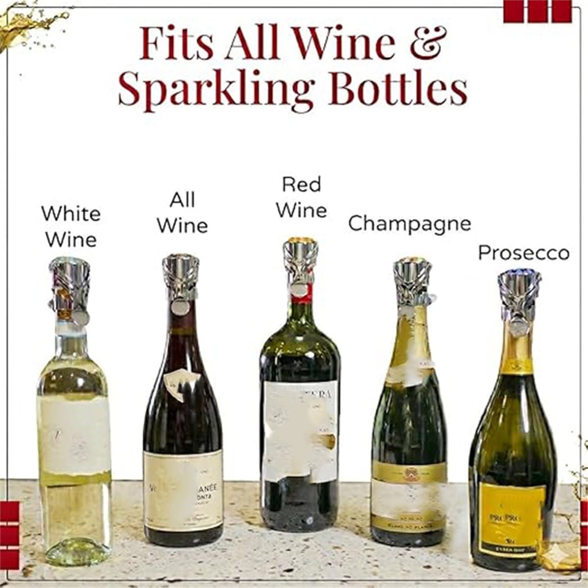 (A02R] จุกปิดขวดไวน์และแชมเปญ  - Wine & Beer Emporium บทวิจารณ์และราคา