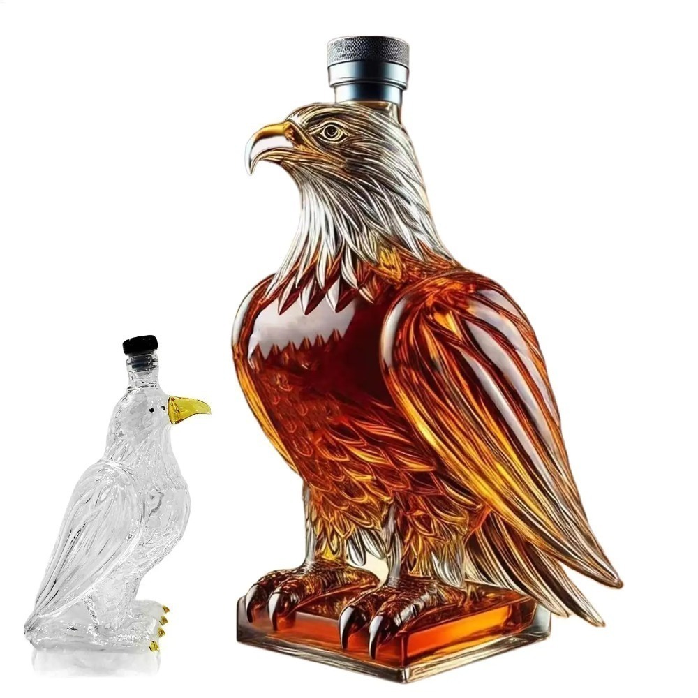 ขวดเหล้ารูปนกอินทรี แก้วรูปสัต - Wine Beer Spirits บทวิจารณ์และราคา