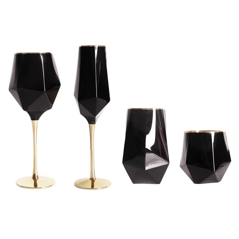 คริสตัลสีดําบริสุทธิ์ Golden E - Wine Beer Whiskey บทวิจารณ์และราคา