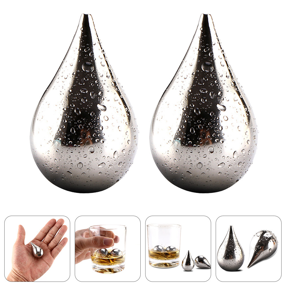 ก้อนน้ำแข็งสแตนเลสเกรดอาหาร 2  - Wine Beer Spirits บทวิจารณ์และราคา