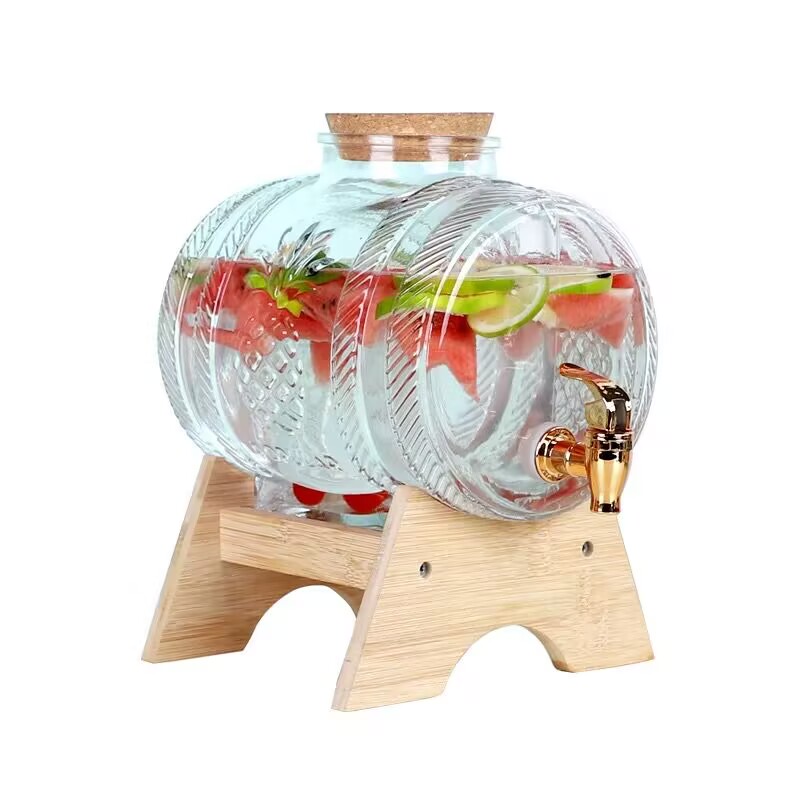 ถังแก้วขนาด 1 ลิตร สำหรับเก็บว - Wine Beer Whiskey บทวิจารณ์และราคา